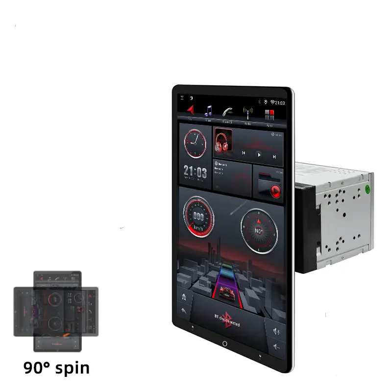 13,3 Zoll Android 12 360 Grad 2 Din Autoradio 8 + 256G Android Player Autoradio Carplay DSP 2K Auto Android Bildschirm