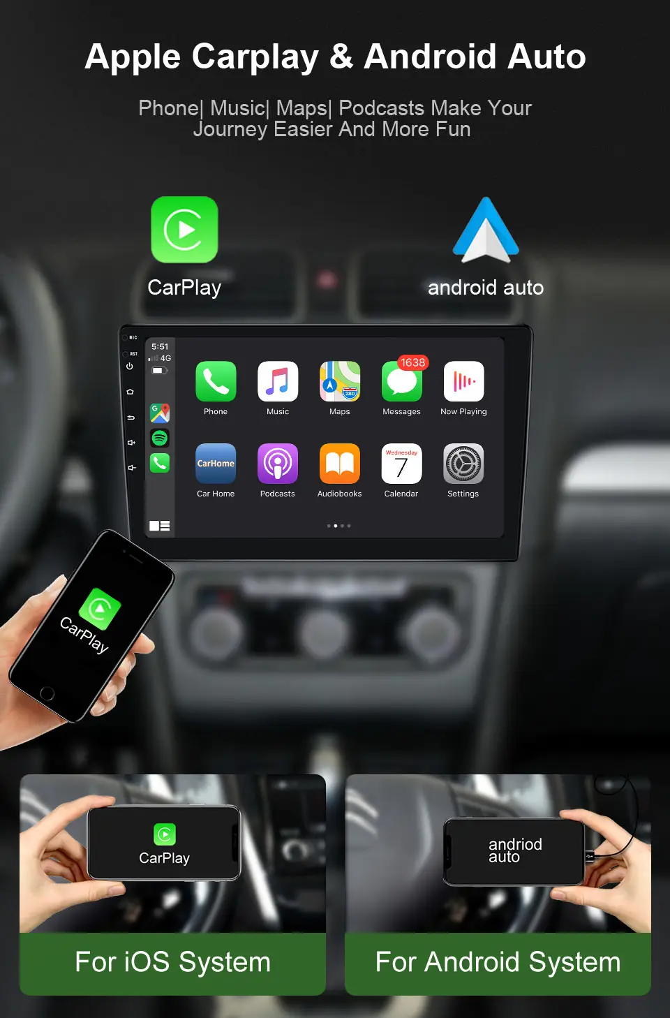 8Core 2 Din 7/9/10 Zoll Android Auto Radio Universal Multimedia Player Carplay Android Auto AHD kamera Stereo