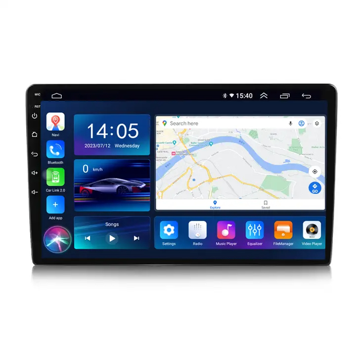 8Core 2 Din 7/9/10 Zoll Android Auto Radio Universal Multimedia Player Carplay Android Auto AHD kamera Stereo