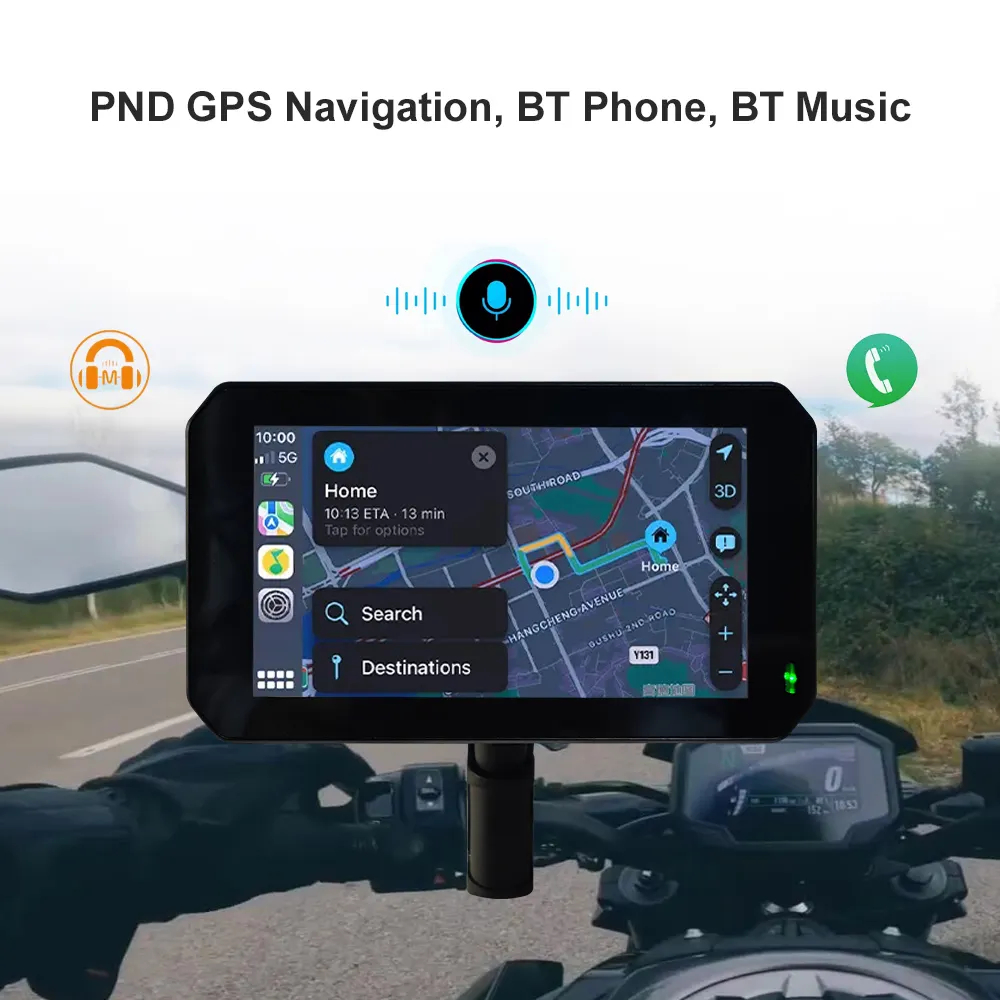 Heißer Verkauf Motorrad GPS Navigator 5,5 'Bluetooth Freisprecheinrichtung Motorrad Android GPS Tracking Gerät